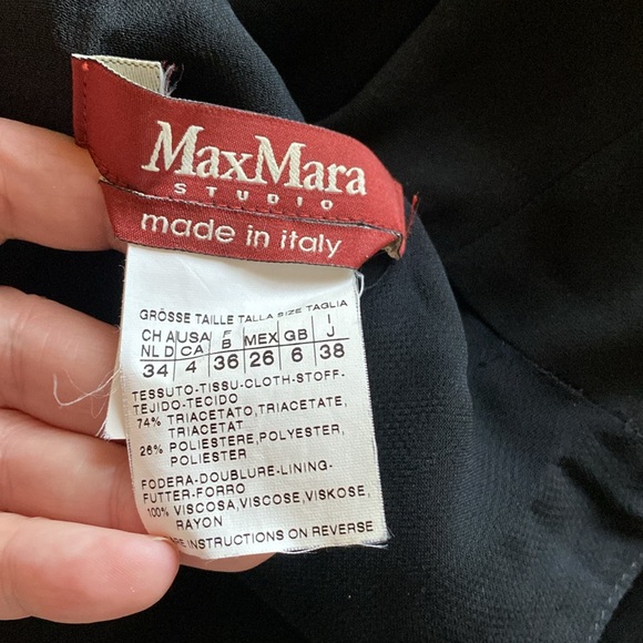 Max Mara Studio Dress. Made in Italy. Size 4. - Picture 8 of 8